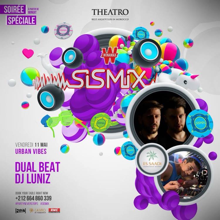 We are really happy to return on one of our favorite clubs! Sign the date! The 11th May we play to Theatro Marrakech 🇲🇦 See u there guys! 🔥🔥🔥