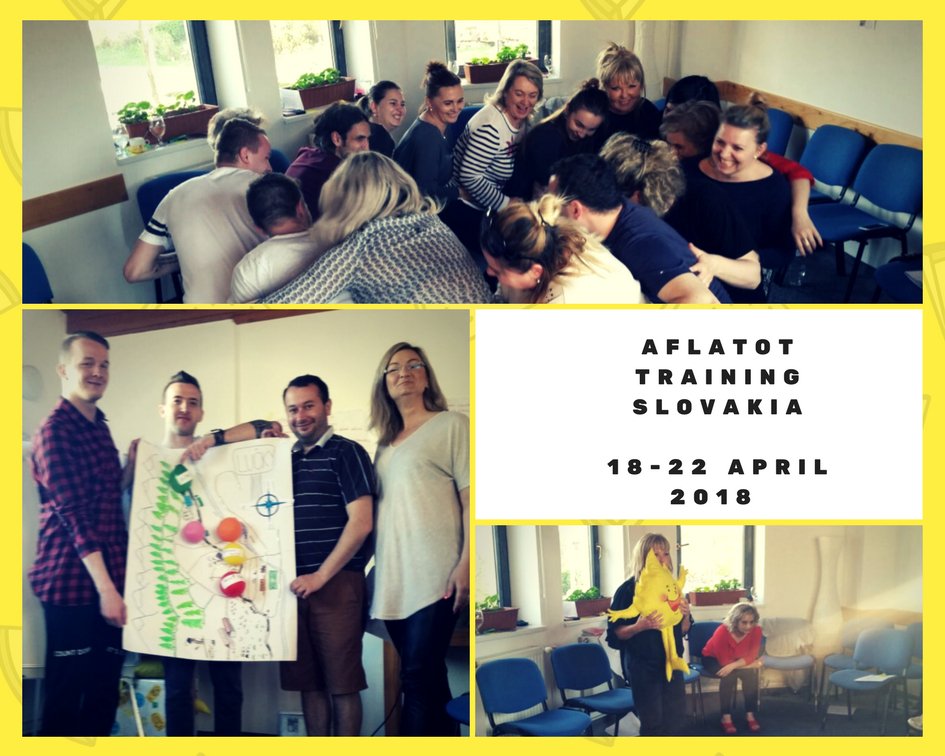 Aflatoun's tweet photo. Another successful #Aflatot training took place last week in #Slovakia. @Aflatoun trainers and local teachers participated in this exciting event, also exploring how to involve children's families in the programme. @OpenSociety @EUErasmusPlus @Aflatoun #financialeducation #SDGs https://t.co/uzAzxnErg3