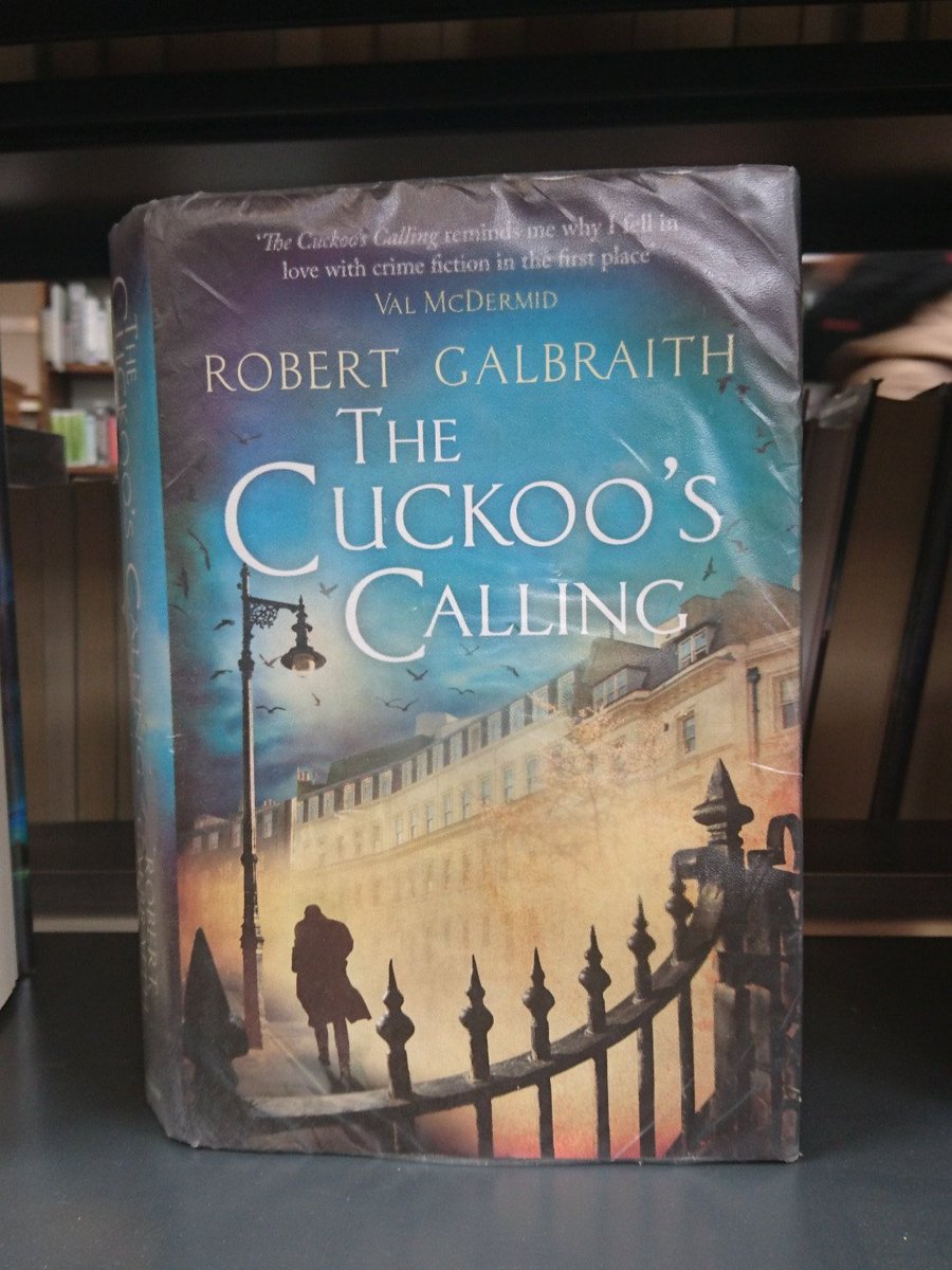 YorkExplore's tweet photo. I love this book! It's the first in the #CormoranStrike series and a fantastic crime story. I urge you to give @RGalbraith a go! #WorldBookNight #crimefiction #readerrecommendation https://t.co/CV2EBmH4dq