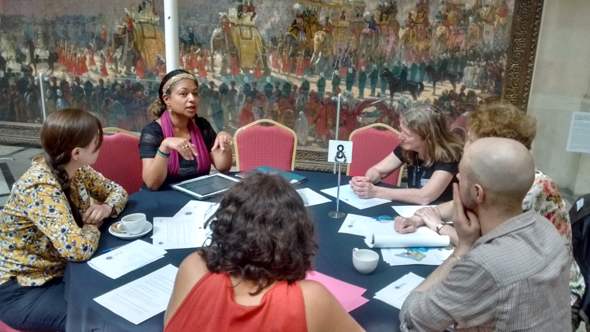 Brisarts_events's tweet photo. Kate Newman (Bristol City Council Visual Arts) hosting a discussion on audiences and how we work with them. Some really interesting ideas being shared on how to make arts events accessible to all!
#diversityinthearts #artsevents #accessablity #bristolarts https://t.co/2Cr6VYGG8Q