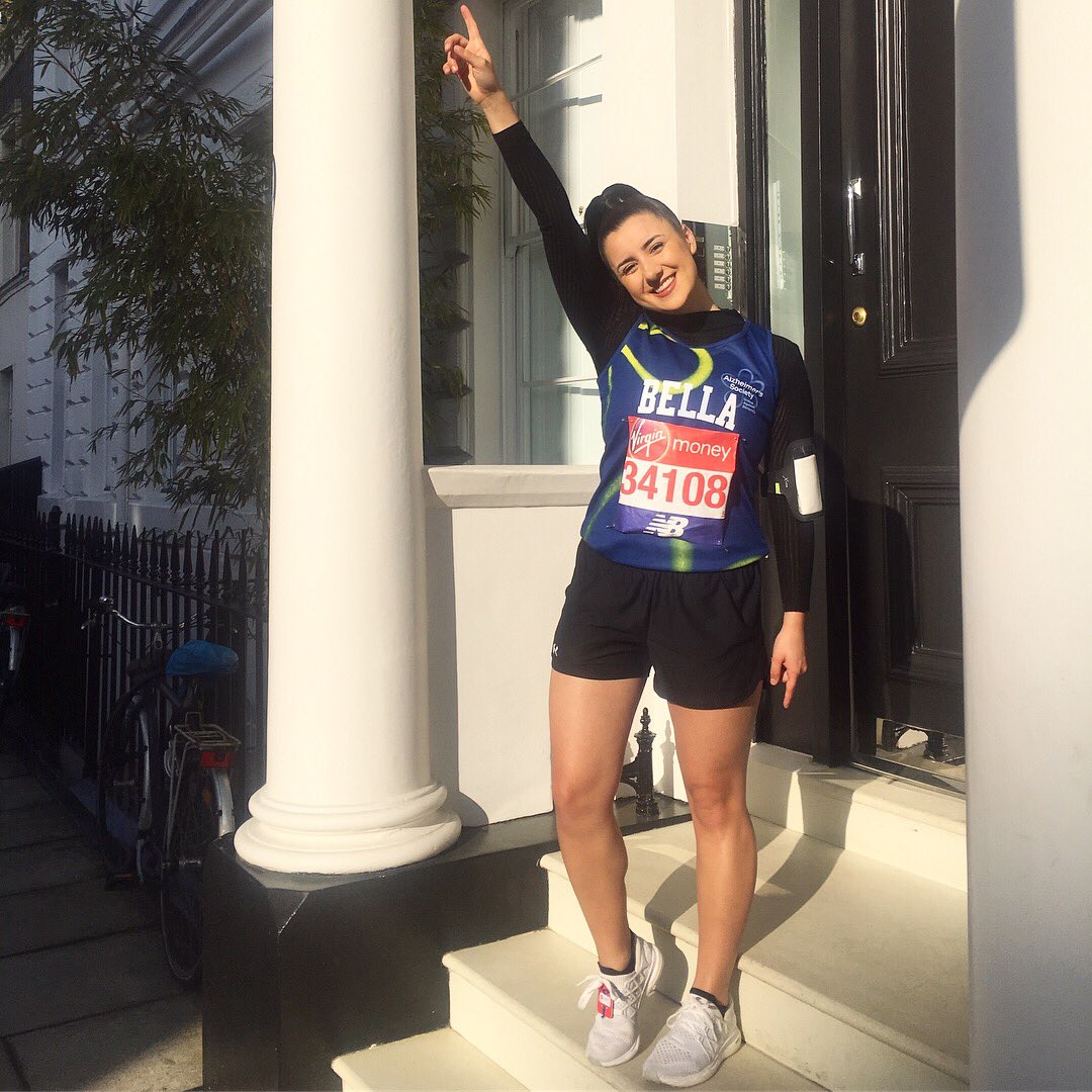 bellawade_'s tweet photo. Dead chuffed #LondonMarathon @LondonMarathon @alzheimerssoc ⭐️ https://t.co/kVLK9JM5Fc
