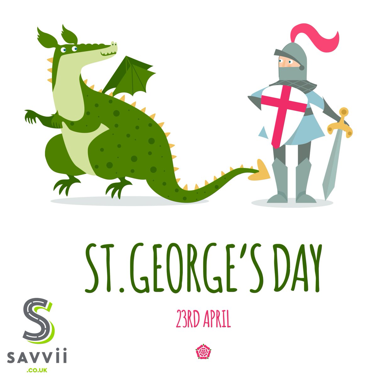 SavviiDelivery's tweet photo. Happy #StGeorgesDay Everyone
#Basingstoke #Summer #Amazing https://t.co/nqnQuwXGo1