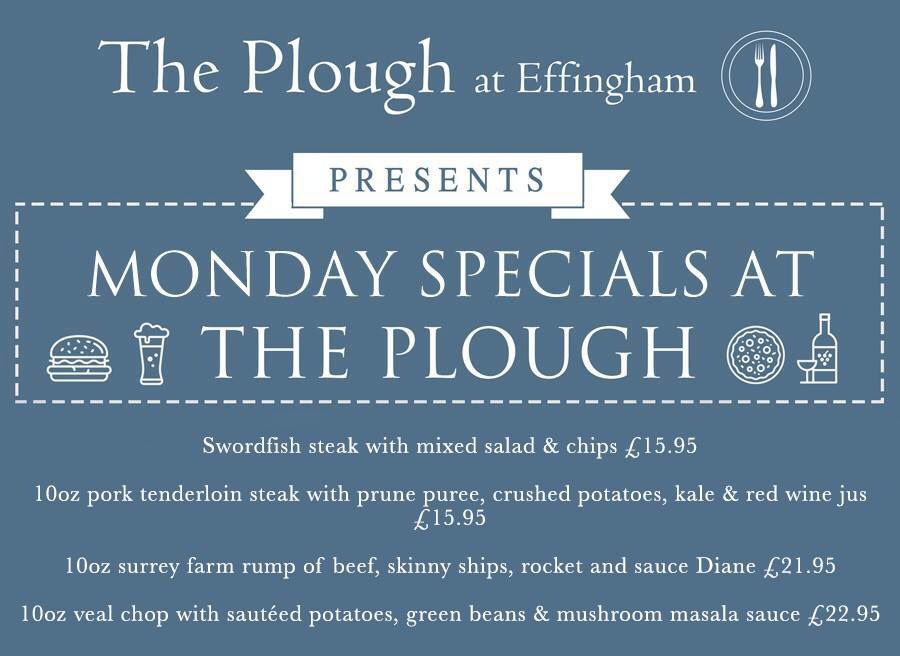 Here are our specials for this evening.
All homemade by our talented chefs!