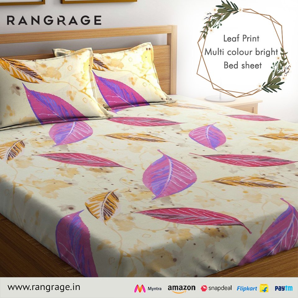 Rangrage1's tweet photo. Best Range Of Mafatlal Cream Cotton 144 TC Double Bed Sheet With Pillow Covers Online at RANGRAGE 
Click here: https://t.co/iORnmwdF6p
Flat 20% OFF - Use Code: WELCOME20
#bedsheets #onlineshopping #betsheetonline #cottonbedsheets #pillowcovers #shopholics #rangrage https://t.co/a5zd1UEKxv