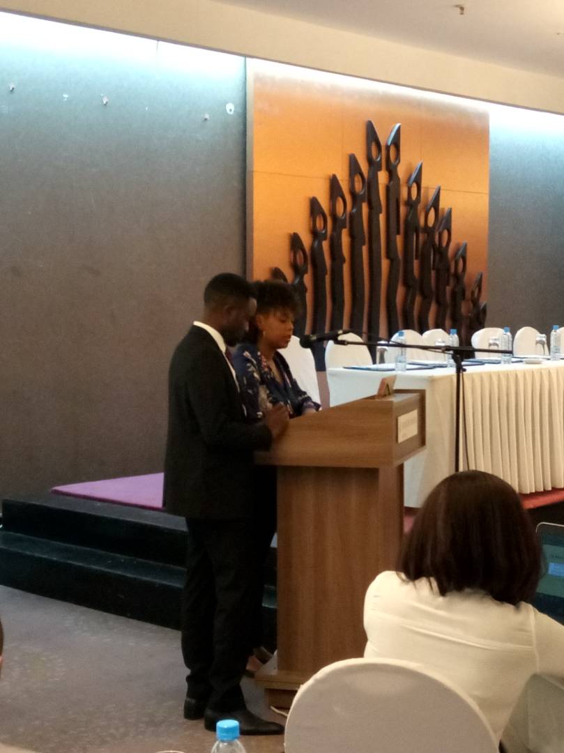 NHRAZambia's tweet photo. Ms. Hiwote Solomon and Mr. Chipwaila C. Chunga Presenting about the factors associated with severe acute malnutrition in under-5 children in 5 provinces in Zambia
A study under the Zambia Health Services Improvement Project. https://t.co/7co2qnA4t0
