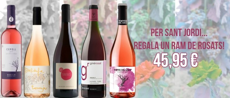 T'hem preparat una selecció de cinc vins rosats de diferents orígens i varietats, l'oportunitat perfecta per enamorar-te'n. Per Sant Jordi, regala un ram de rosats!
#Cepellrosat , #Baldufataronja , #Tararí , #Vinyesdelgraurosat i #Ginérosat
#SantJordi
vidirecte.cat/lots/868-per-s…