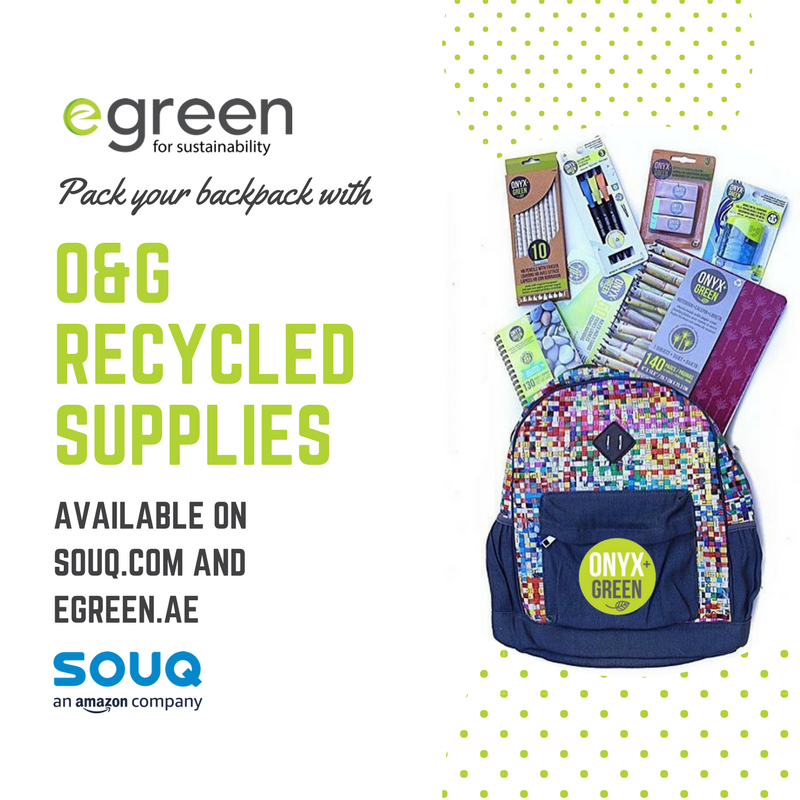 egreenAE's tweet photo. Shop at the #egreenAE store on @souq for awesome recycled stationery supplies!
@OnyxandGreen https://t.co/9hGVwgOEPd https://t.co/FWqPwq2XdL