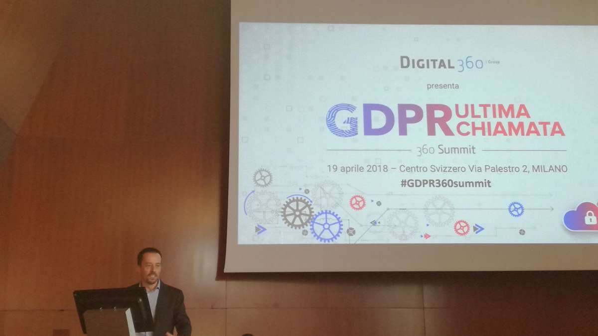 Digital4_biz's tweet photo. A un mese dalla scadenza (25 maggio ndr) ecco cosa fare per mettersi in regola col #GDPR. Tutti i punti salienti emersi durante il #gdpr360summit https://t.co/ZZvhhvtw8C https://t.co/rjozA0CbMr