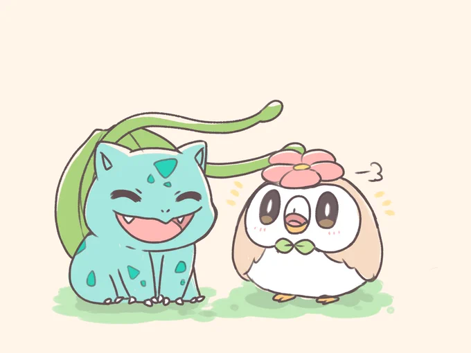 お花モクローまとめ
#ポケモン好きと繋がりたい 
#ポケモン絵描きさんと繋がりたい 