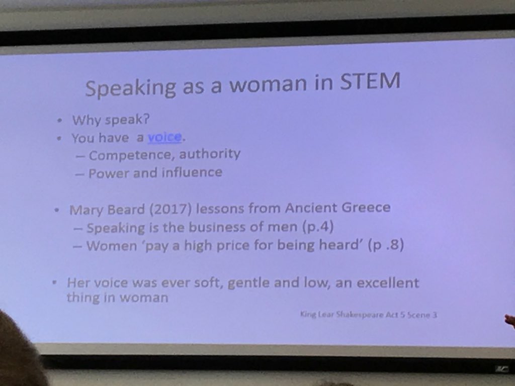 ‘Speaking as a woman I’m #STEM’ - <a href="/marionjpalmer/">Dr Marion Palmer</a> #ITProDay18 #TechWeekIrl #ICTSkills