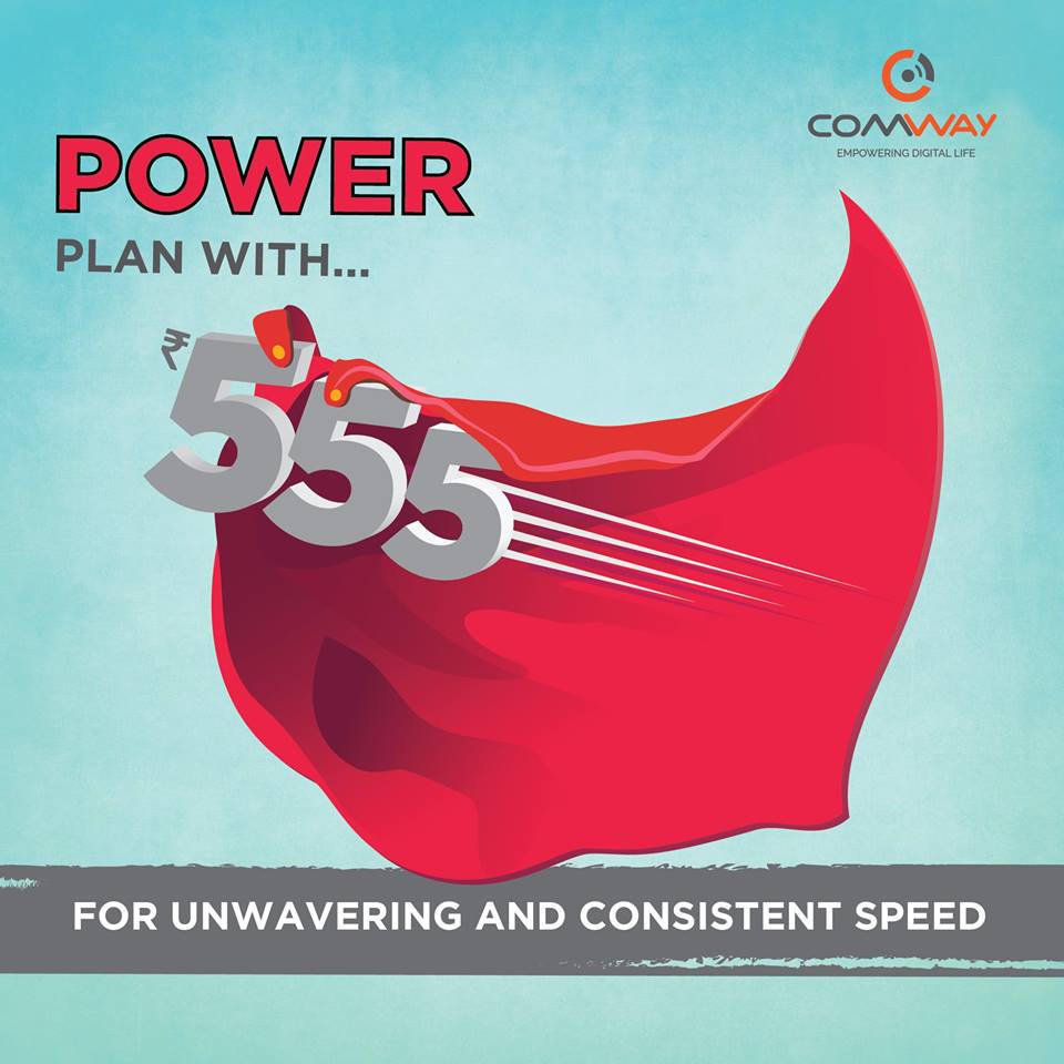 ComwayInternet's tweet photo. Steadfast and consistent speed with Comway Power Plan for unlimited surfing.
Visit :https://t.co/eg0eYfradL
#comwaypowerplan #unlimitedsurfing #consistentspeed https://t.co/PfrvTocWQg