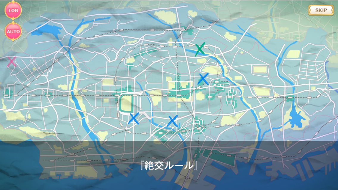 みきt マギレコの神浜市の地図 モチーフはjr東日本の路線図かな マギレコ T Co 7zaxl9ryrf Twitter