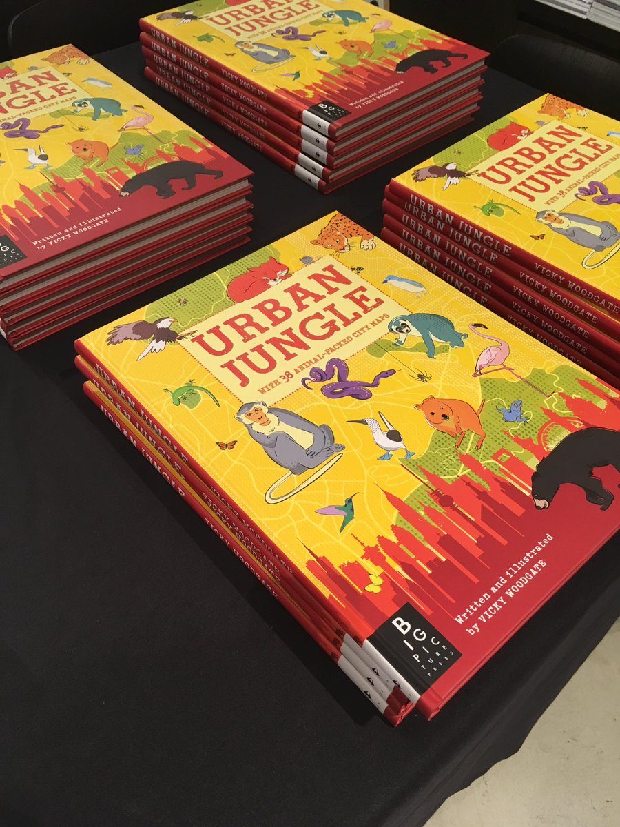 Signed copies of #urbanjungle available in @tatemodernshop @tate #London first few have an exclusive #facemask to colour in! #ChildrensBooks #kidlit #urbanjungle #animals #sloth #fox #citywildlife @TimeOutLondon @tate_kids #colouringin