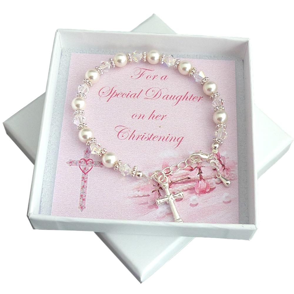 goddaughter christening bracelet