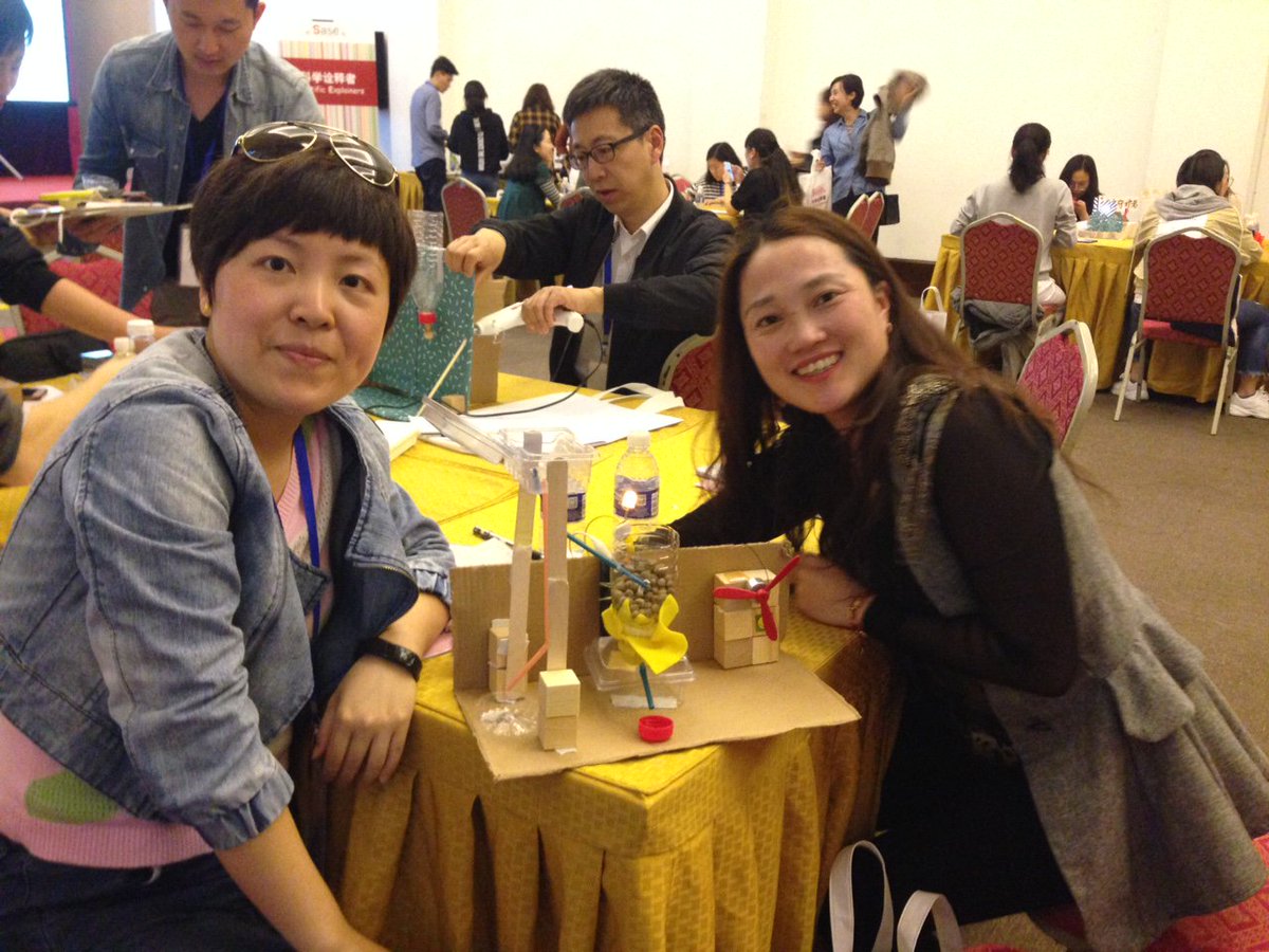 emerbeamer's tweet image. Last week in Shanghai with science teachers, doing @designathons workshops, great experience, everyone telling me China is ready for #STEAM &amp;amp; #ChangeMakerEd