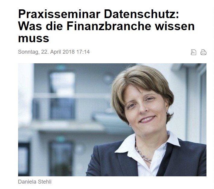 Spannendes Praxisseminar zum Datenschutz, PSD2, Open Banking und Compliance: Was die Finanzbranche wissen muss
finews.ch/service/advert…