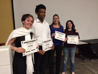 krenier's tweet photo. Winning groups from @DeKalbNewTech World Bio's Mutation Invasion project.  Thank you to @USFFW for supporting our students throughout this entire project!  #collaboration #realworld https://t.co/eOVO9W6h8B