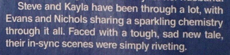 Redrose_AT's tweet photo. Such a well written review by @SoapDigest about #StephenNichols & #MaryBethEvans performances! "Simply riveting"-emotions they were able to create in 1 episode. Just imagine what they will create in a storyline that's frontburner. #whyIwatchDays #days #moreStayla https://t.co/PuT5PhdEFM