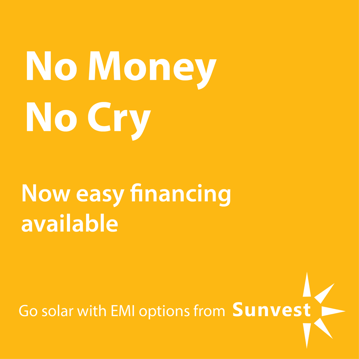 Go solar with easy financing options #Sunvesting #solarpower #cleanenergy #solarpanels