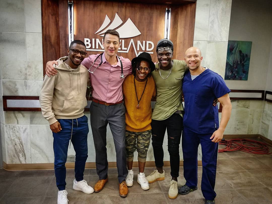 ClintOnTheBrink's tweet photo. @BinnelandersTV with my band boys @TheSequenceBand ... Bless others in times of hardship and strife...God never sleeps.. https://t.co/b8RqHVcv5s