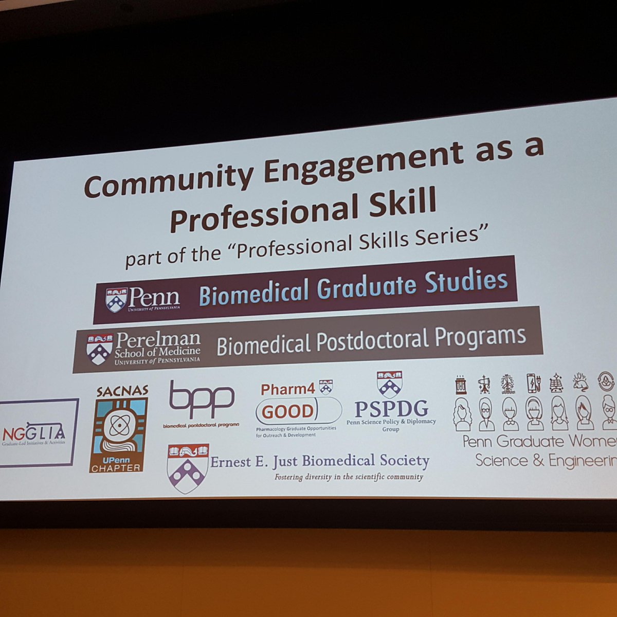 Penn SACNAS tweet media