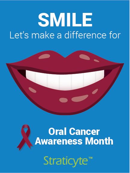ProteocyteAI's tweet photo. SMILE and tell someone that it is #oralcancerawarenessmonth Early detection is critical and can make the difference. Learn more here https://t.co/upoZFRqjHs #oralcancer #mouthcancer #headandneckcancer https://t.co/dfLx9Ai7N4