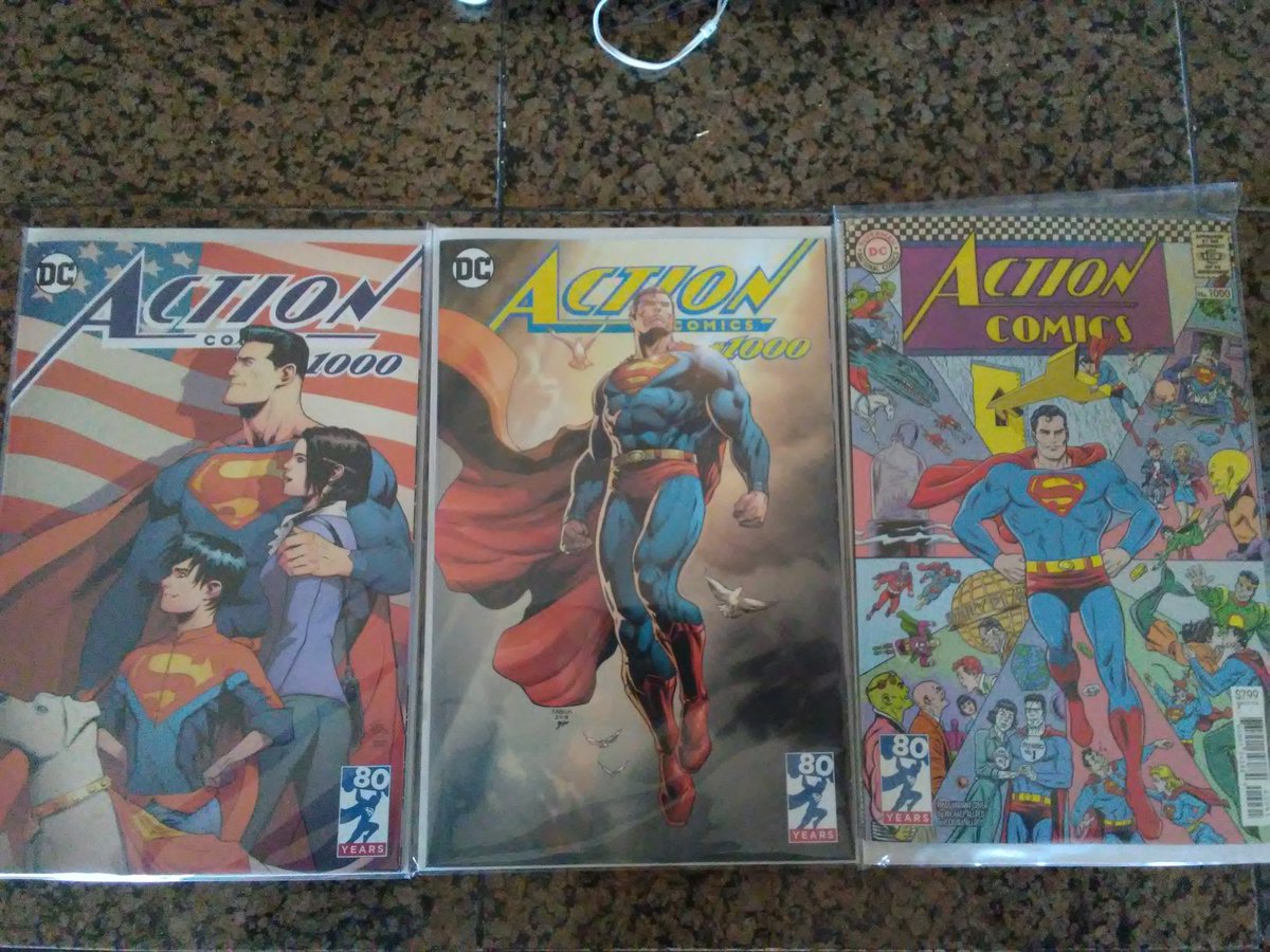 Look at these beauties. These are going to look great hung up on my comic wall. #ACTION1000
@patrick_gleason @JasonFabok @AllredMD