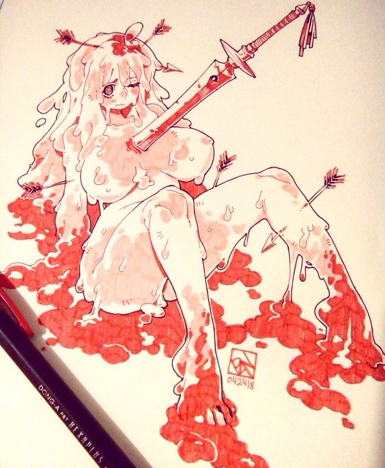 For today's #MonsterGirlMondays specimen, we have the common slime. 