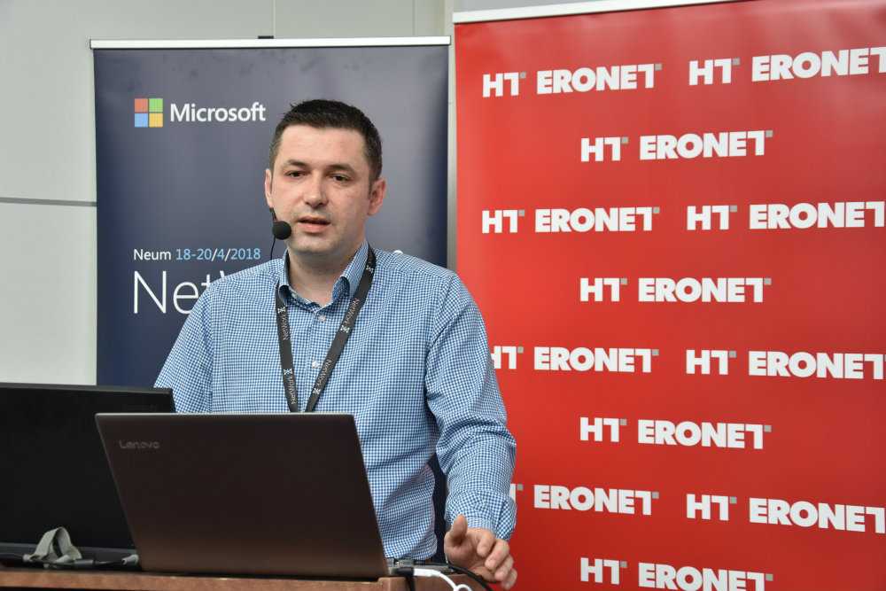 networkbih's tweet photo. Iz kompanije @HTERONET ove godine ste imali priliku da poslušate Danka Banovića. #MSNetwork8 #MakeItCloud #microsoft https://t.co/Zw5m0YBM8f