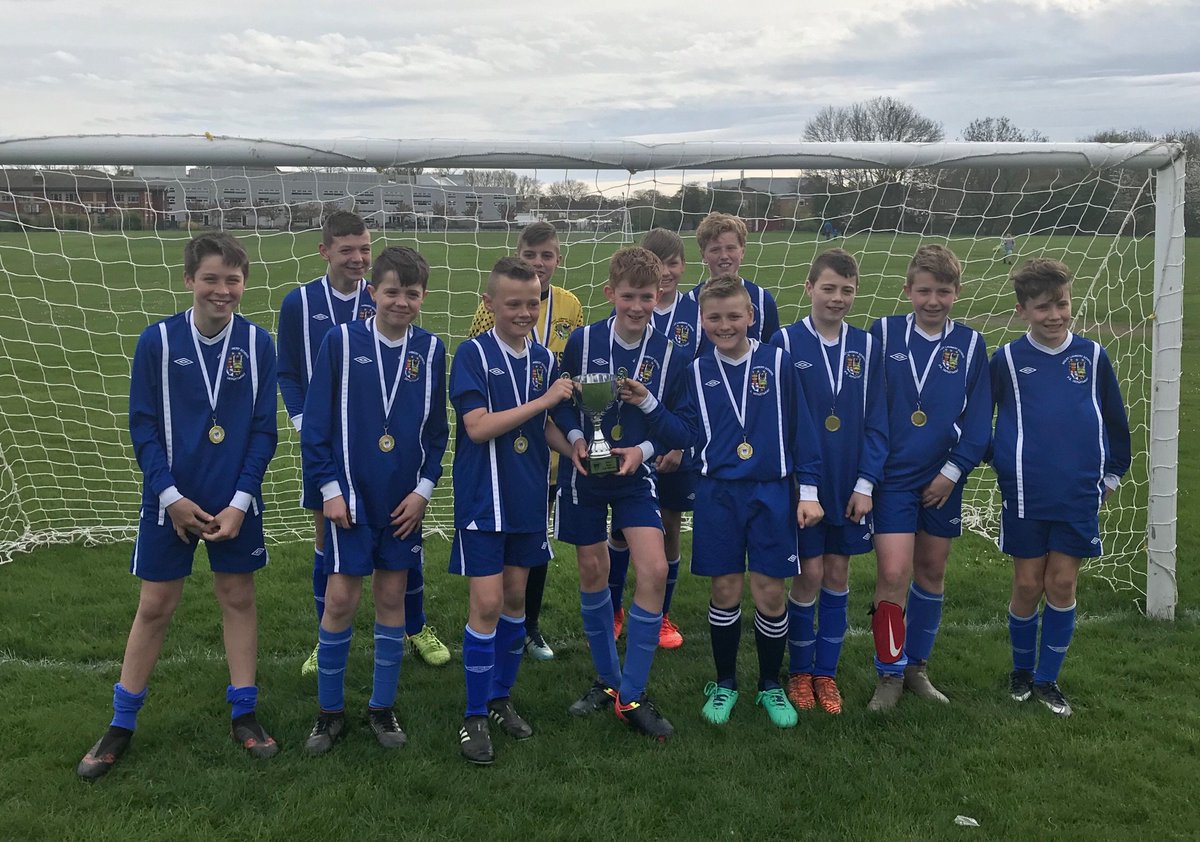 MaletLambertPE's tweet photo. Well done to the Y7 football team who won the Humberside Cup with a 3-0 victory over St Mary’s tonight. Goals from Gray x2 and Brook. A great achievement in their first year at the school. https://t.co/1DkInW6NzS