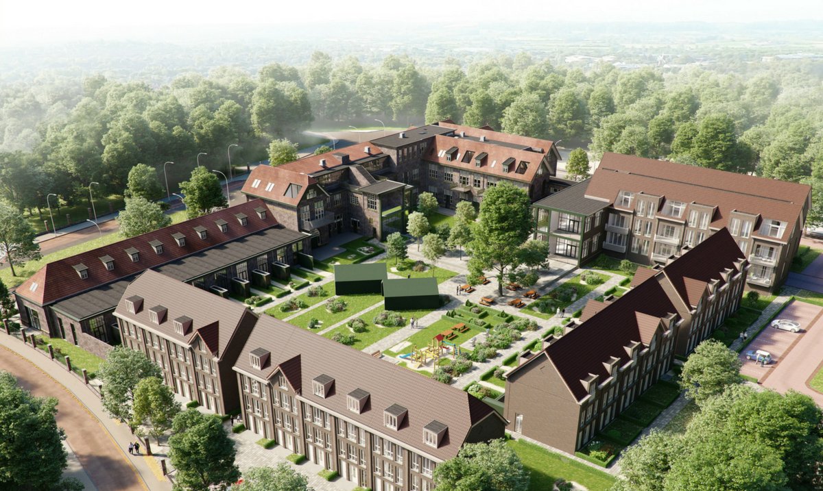 Bij dit project stond voorop dat we de geweldige #monumentale gebouwen wilden handhaven. In samenwerking met @Architecten_Lab en gemeente #Deventer heeft het een paar jaar gekost om het plan vorm te geven. Maar nu staat plan #Nieuwlarenstein er dan ook! buff.ly/2HmgVqS