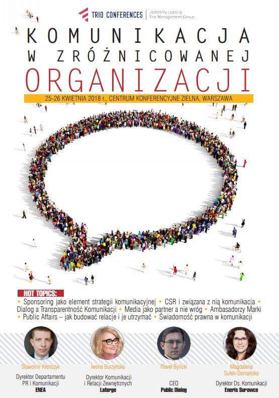 PawelBylicki's tweet photo. Po jutrze "Komunikacja w zróżnicowanej organizacji". @Ziaber szykuje się ciekawe wydarzenie dzięki #trioconferences https://t.co/xJAlvQa8Qs