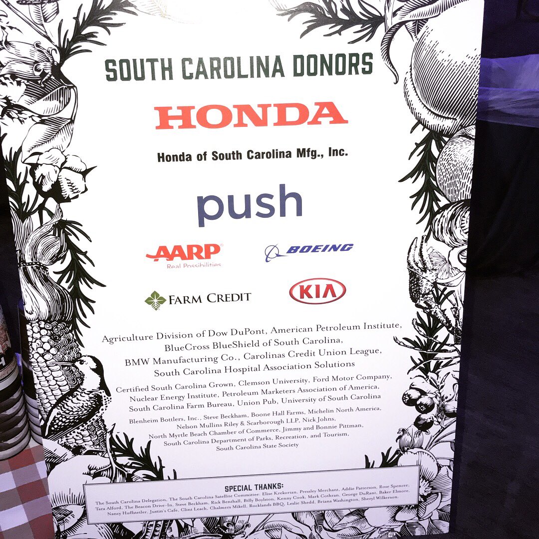 Congratulations Will Lane for winning Taste of the South tickets at our Congressional Happy Hour! We are so happy you enjoyed it! #SCinDc #TOTS