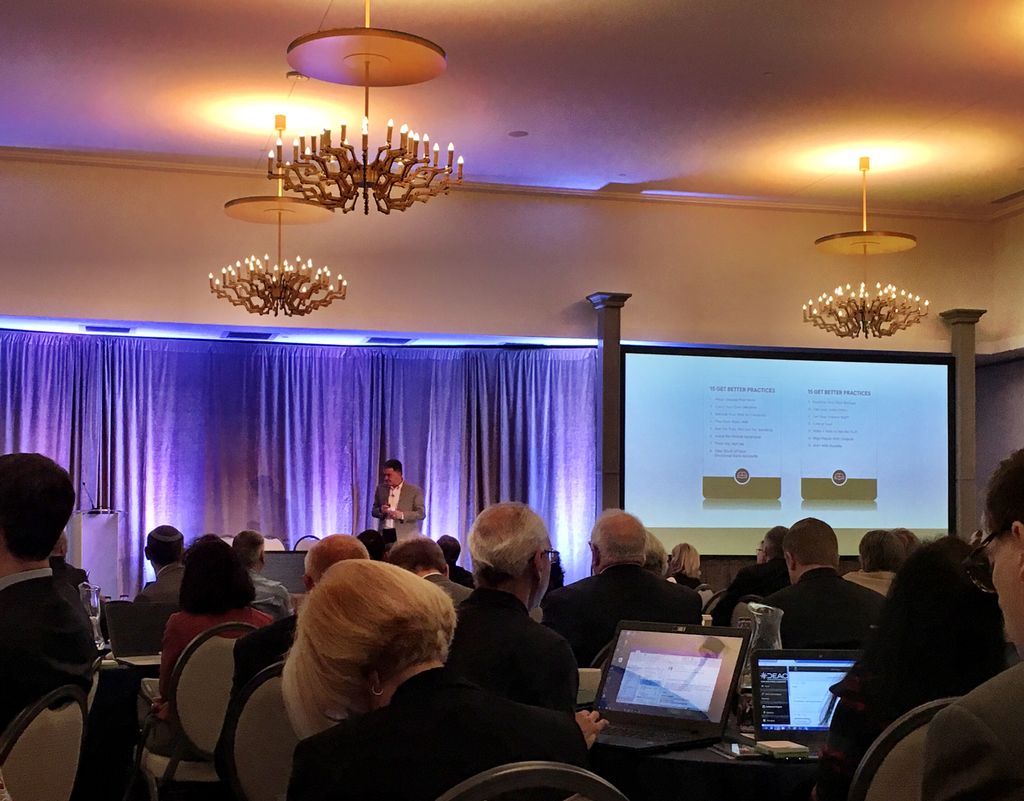 EduCredServices's tweet photo. 15 #GetBetter Practices by @ToddDavisFC Keynote speaker @DEACAccrediting Annual Conference —Focusing on building effective relationships. Everyone wants to be understood. #humility #leadership #FranklinCovey https://t.co/9iVO82lQcV