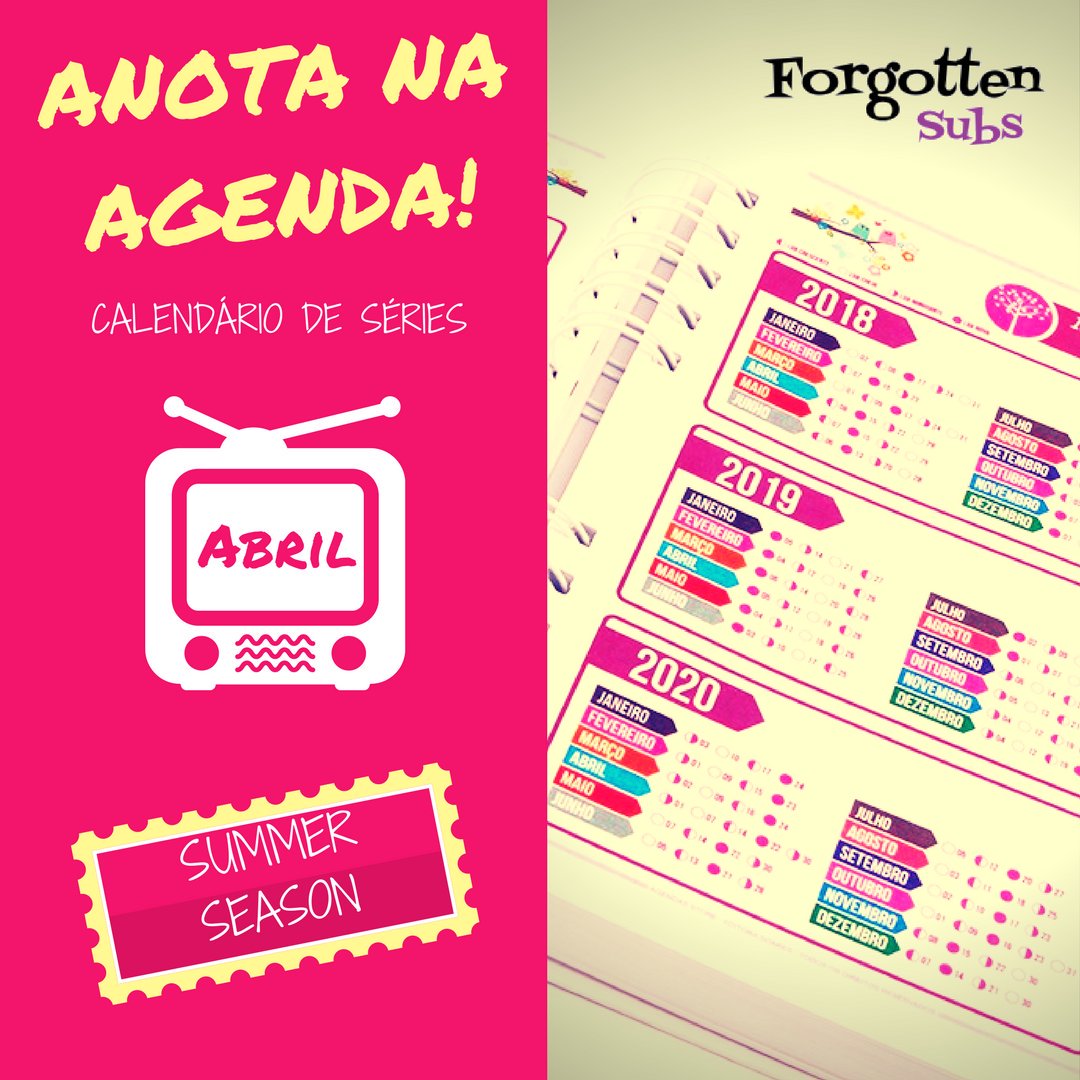 ForgottenSubs's tweet photo. #AnotaNaAgenda!
#RetornosDaSemana:
QUARTA, dia 25: #TheHandmaidsTale e #CodeBlack
QUINTA, dia 26: #Quantico
SEXTA, dia 27: #3porcento
DOMINGO, dia 29: #GoodWitch
SEGUNDA, dia 30: #Elementary
#SummerSeason
#Seriando
#Seriadores https://t.co/VkCNzT75wm