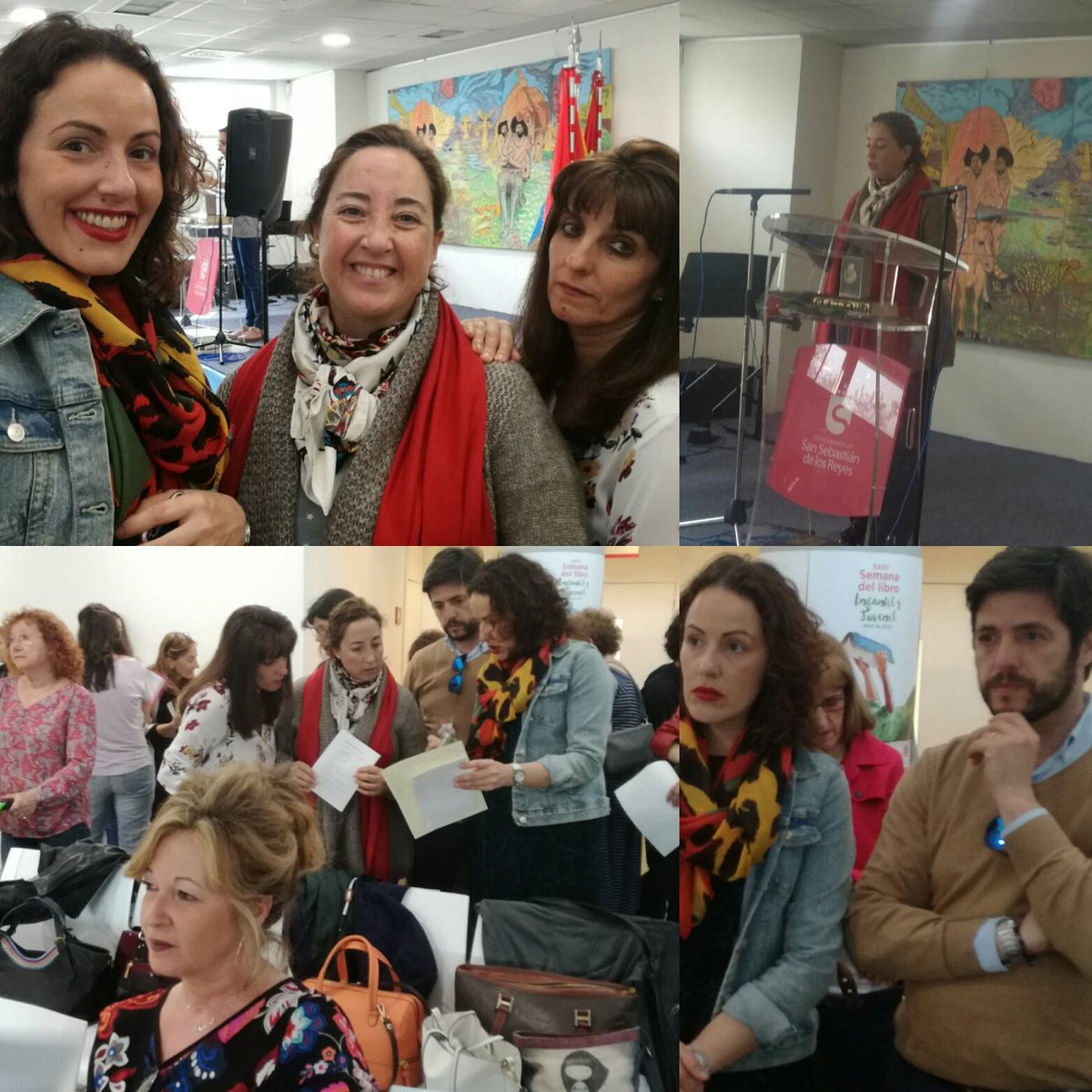 PPSanse's tweet photo. 📚📚Nuestra portavoz y s.general @lsfernandeza junto con @marescuderos @I_Garcia_Ruiz @MOrdonezLara y @lgimenezh66 han participado en la tradicional lectura de Don Quijote. Estupenda actividad con la gran colaboracion de @APADISASOC y los alumnos de la escuela de música y danza📘 https://t.co/6sKhI9TAZH