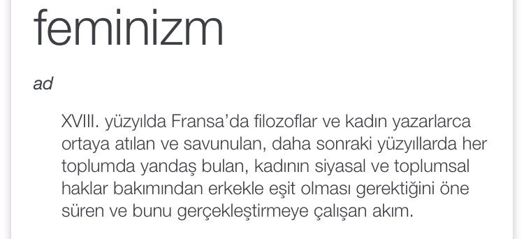wiuuui's tweet photo. @sedaakgul @EcemSerenay Feminizm kadın üstünlüğü değil, kadınların erkeklerle eşit olması demektir. Bi soğuk duş alın, iyi akşamlar. https://t.co/oU0jSvblzJ