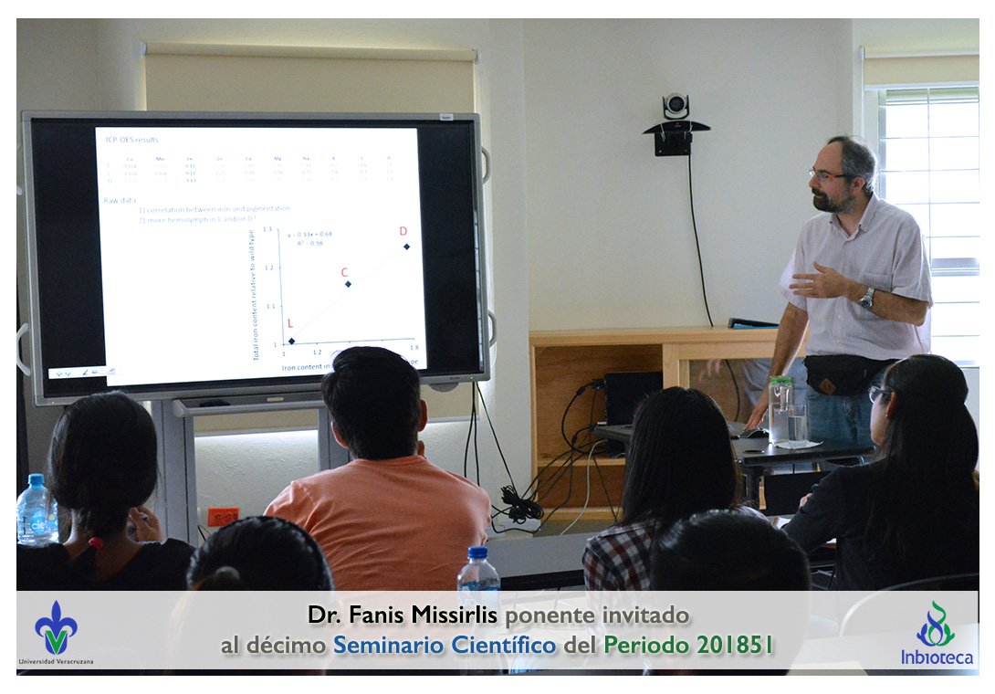 inbioteca's tweet photo. Décimo seminario científico #MCEB #DCEB @inbioteca del periodo 201851. Invitado: Dr. Fanis Missirlis
https://t.co/k96Cf7JNqE https://t.co/TiySOovEmx