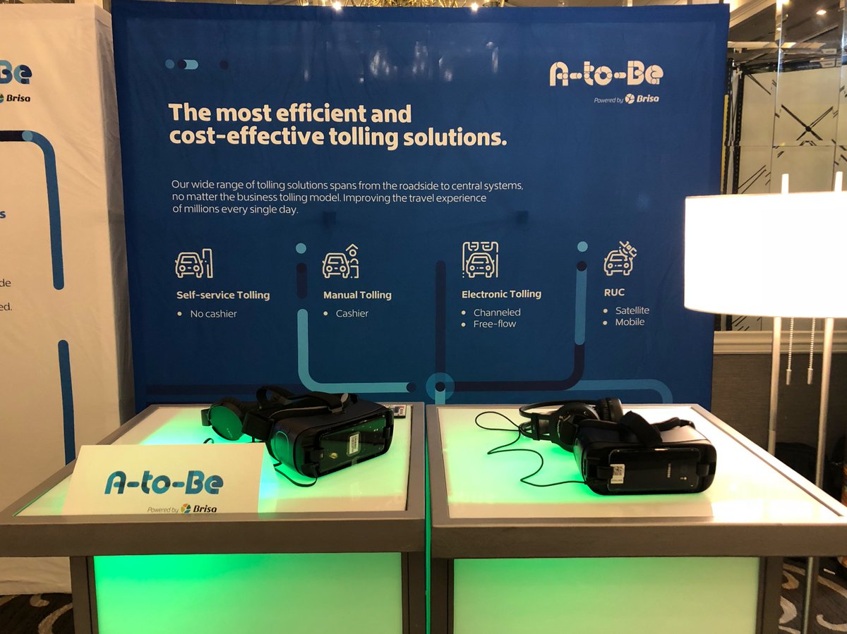 We’re having fun over here. Stop by and don’t miss the VR experience. #MobilityBeyond <a href="/IBTTA/">IBTTA</a> Managed Lanes, AET, &amp; Technology Summit in Charlotte. #IBTTA