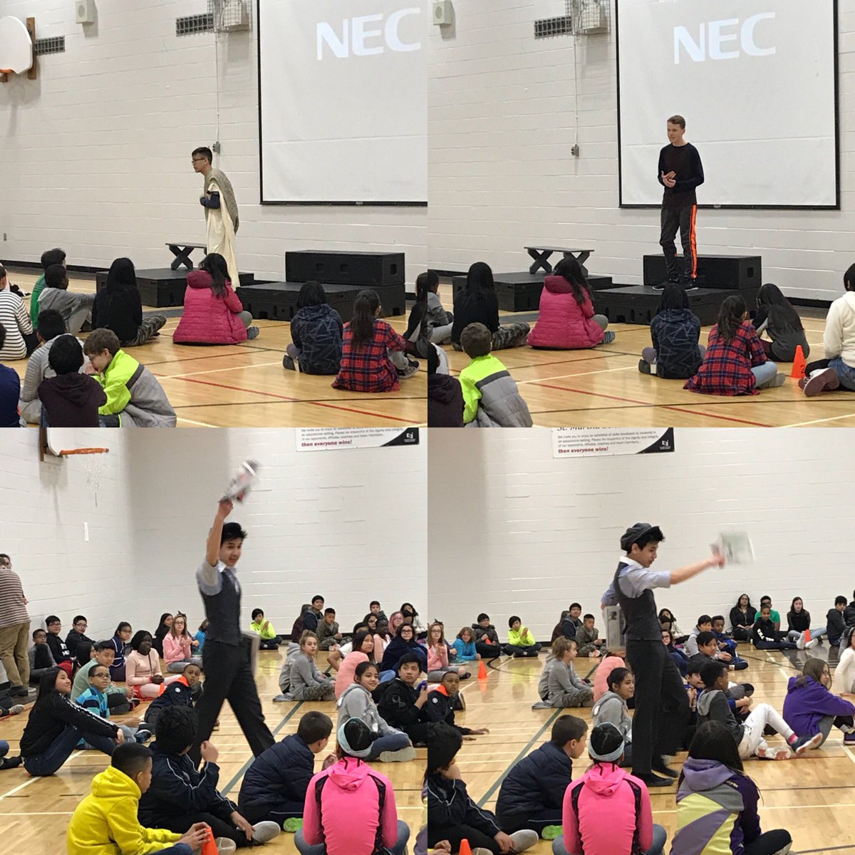 MissALau's tweet photo. Another great #Grade7Orientation here @StMartha_CCSD with @strupert_ccsd @stkateri_ccsd #gettingreadyforjrhigh #exploringthearts #ShowcasingOurAmazingStudents https://t.co/mReaXbpnYf