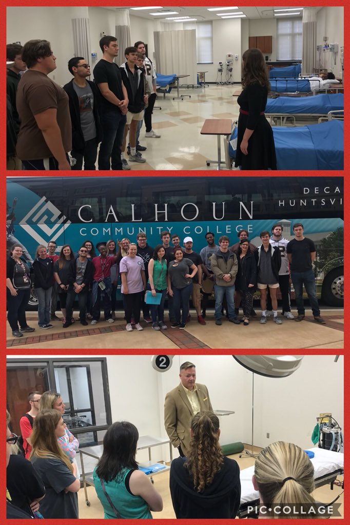 Thank you Mrs. Kinstler for arranging a trip for our seniors to visit Calhoun Community College today! <a href="/MadCoSchools/">MadCoSchools</a> #newpridenewpassionnewhope