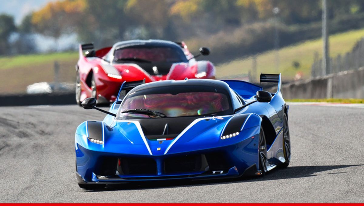 FerrariUSA's tweet image. The #Ferrari #FXXK showing off its supreme power.