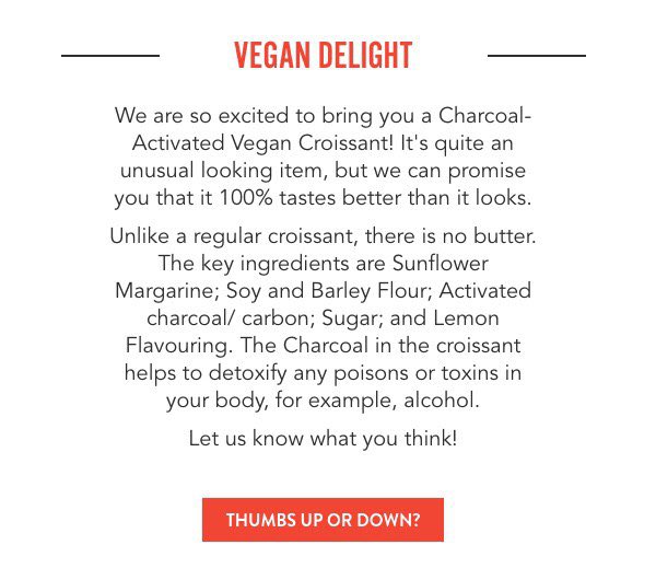 Whenever I see vegan charcoal activated something, I’m like: READ THE LABEL