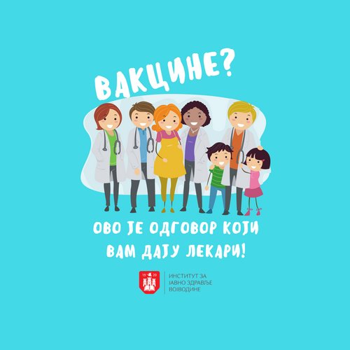 CentarSELF's tweet photo. "Vakcine? Ovo je odgovor koji vam daju lekari"

Pročitajte o tome zašto je vakcinacija važna, šta je to kolektivni imunitet, kao i šta nauka i struka govore o najčešćim dilemama u vezi sa vakcinacijom.
👉 https://t.co/fO9PSVXTf3 https://t.co/90a8K2aib2