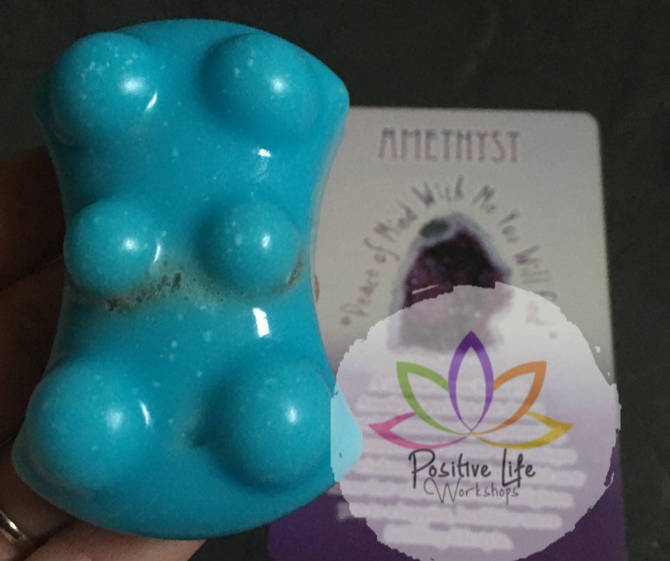 PLWorkshops's tweet photo. I made a tester #soap #massage bar! They have #crystals in them too. So this evening is test night I shall update with the results. I'm hoping it doesn't last too long but does last enough. If all goes Well they will be on my stall @Pamperlicious2 6th May! #mindfulness #healing https://t.co/gQNLyvtt2r