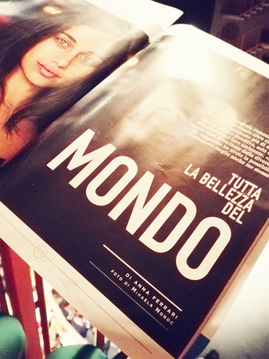 Ferrar_Anna's tweet photo. Excited&emotional. Holding in my hands the new issue of @7Corriere magazine from #CorrieredellaSera with my first article, an interview with photographer Mihaela Noroc from the @atlasofbeauty . In preview at the birthday party for 7 in Milan #ioleggo7 #7Corriere Happy birthday 7! https://t.co/snnPcGimP5