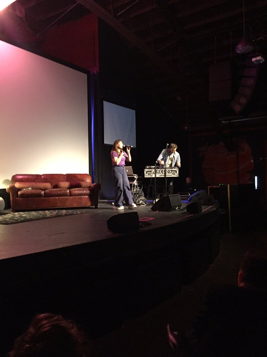 Bob Boilen of <a href="/nprmusic/">NPR Music</a> also talked with <a href="/SylvanEsso/">Sylvan Esso</a> about key songs in their lives. (Amelia Meath dropped the bombshell that her fave was Foreigner's "Cold As Ice" then proved it by singing it, karaoke style.) The duo also performed some of their hypnotic/dynamic music.