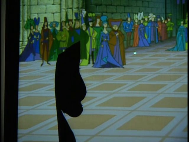 They then recomposite the isolated animation over a new background, cleaned up and stitched together from the original scene