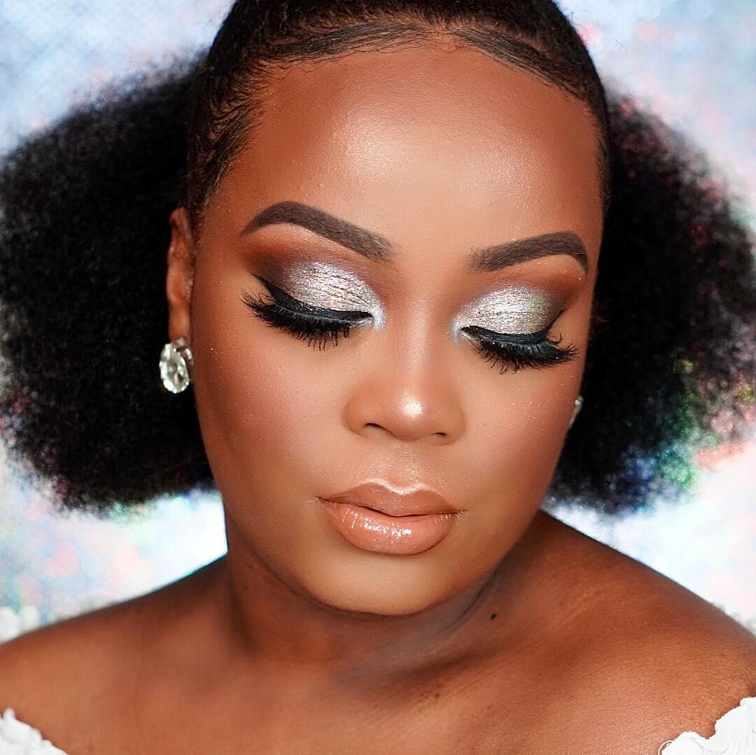 NYX Pro Makeup US on Twitter: "Beauty beam @LonyeaMaiden creates this stunning look with our Love You So Mochi Shadow Palette in 'Electric Pastels,' Glitter Primer, Metallic in 'Lumi-Lite,' and Strictly
