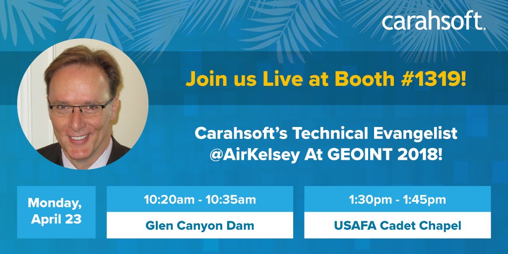 Carahsoft's tweet image. Hey #GEOINT2018! Join us at booth 1319 in 15 mins, our Tech Evangelist @AIRKelsey will talk #virtualreality! Preview his work before the talk: ow.ly/M0mY30jwlcp